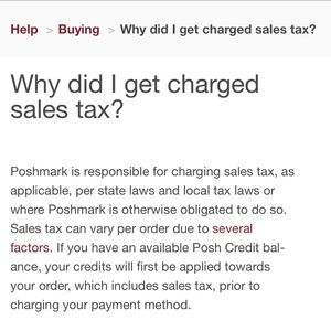 Ummm.... guess I’ll stop buying on Posh